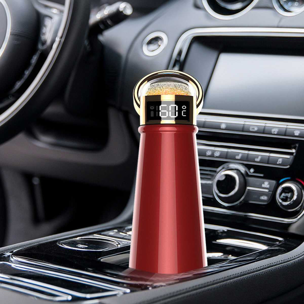 Large Capacity Thermos with LED Temperature Display