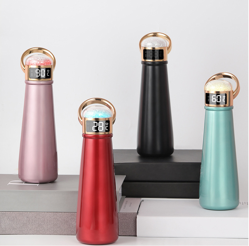 Large Capacity Thermos with LED Temperature Display